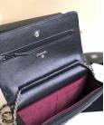 Сумка Ch*nel WOC Wallet On Chain Caviar Black